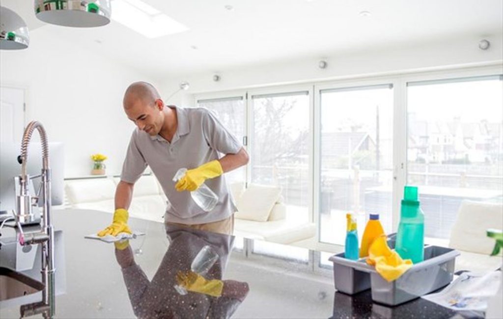 Cleaning and Disinfect High-Touch Surfaces