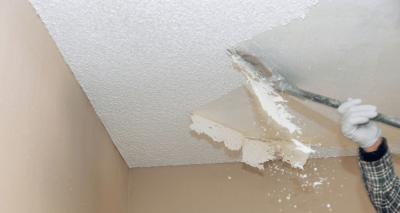 EE&G Companies, EE&G, Asbestos Popcorn Ceiling Finish Removal